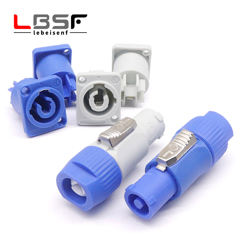 Tube Headphone Amplifier Otl - Powercon Connector Lockable Cable Connector +