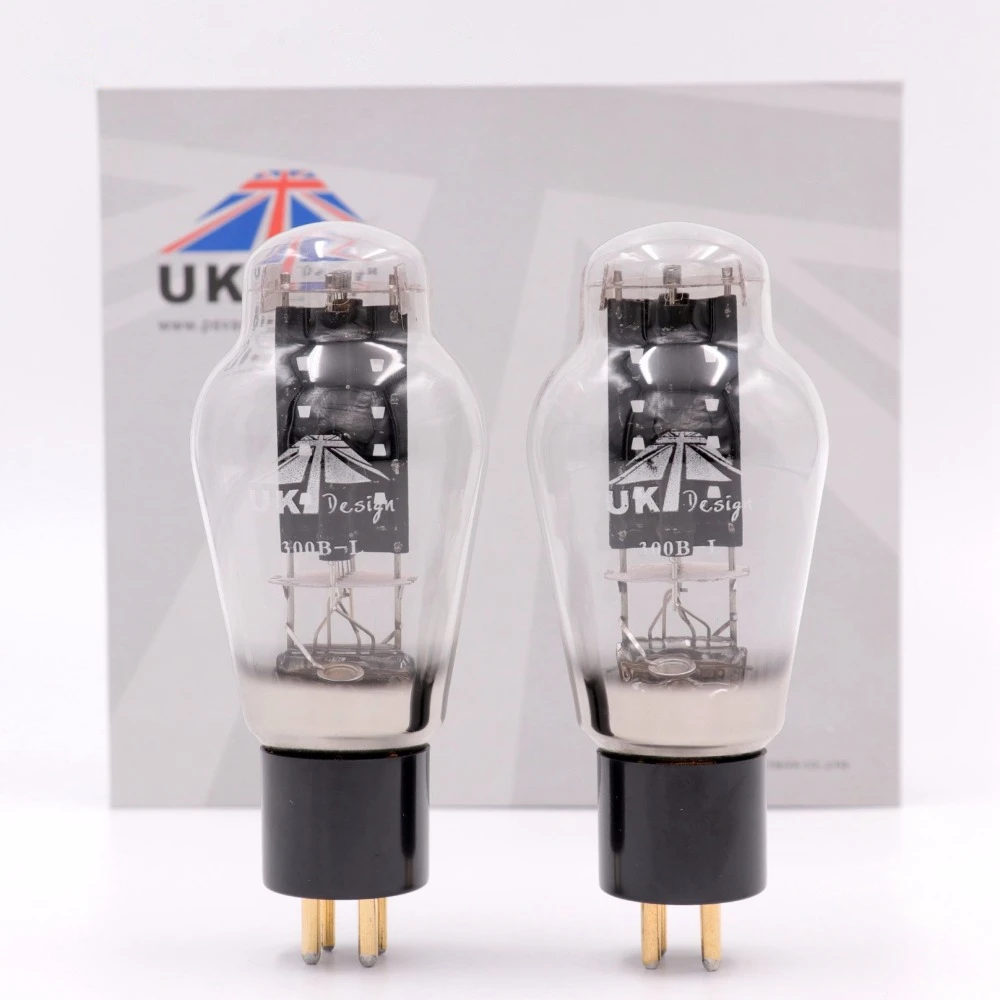 300B Vacuum Tube Matched Pair - T-043 PSVANE UK 300B-L Vacuum Tube