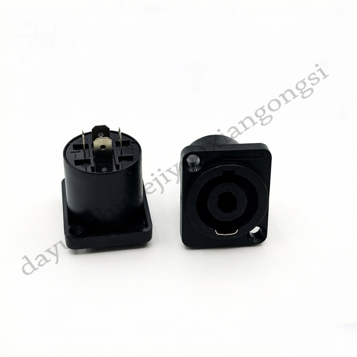 20pcs Brass Pin 4 Pin Speakon  - Tube Headphone Amplifier Otl ulasan dan harga