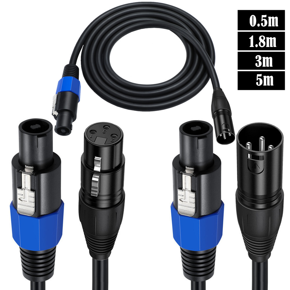 Speakon To XLR Cable Audio Jac - Tube Headphone Amplifier Otl ulasan dan harga
