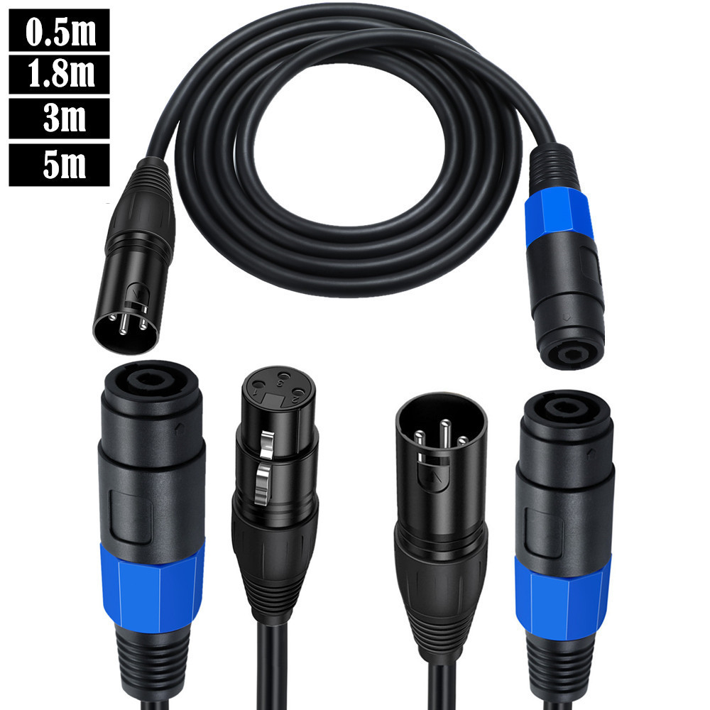 Speakon To XLR Cable Audio Jac - Tube Headphone Amplifier Otl ulasan dan harga