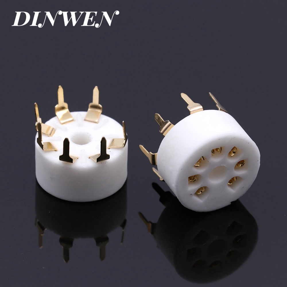 7PIN TUBE SOCKET B7G Ceramic V - Tube Amplifier Kit Diy ulasan dan harga