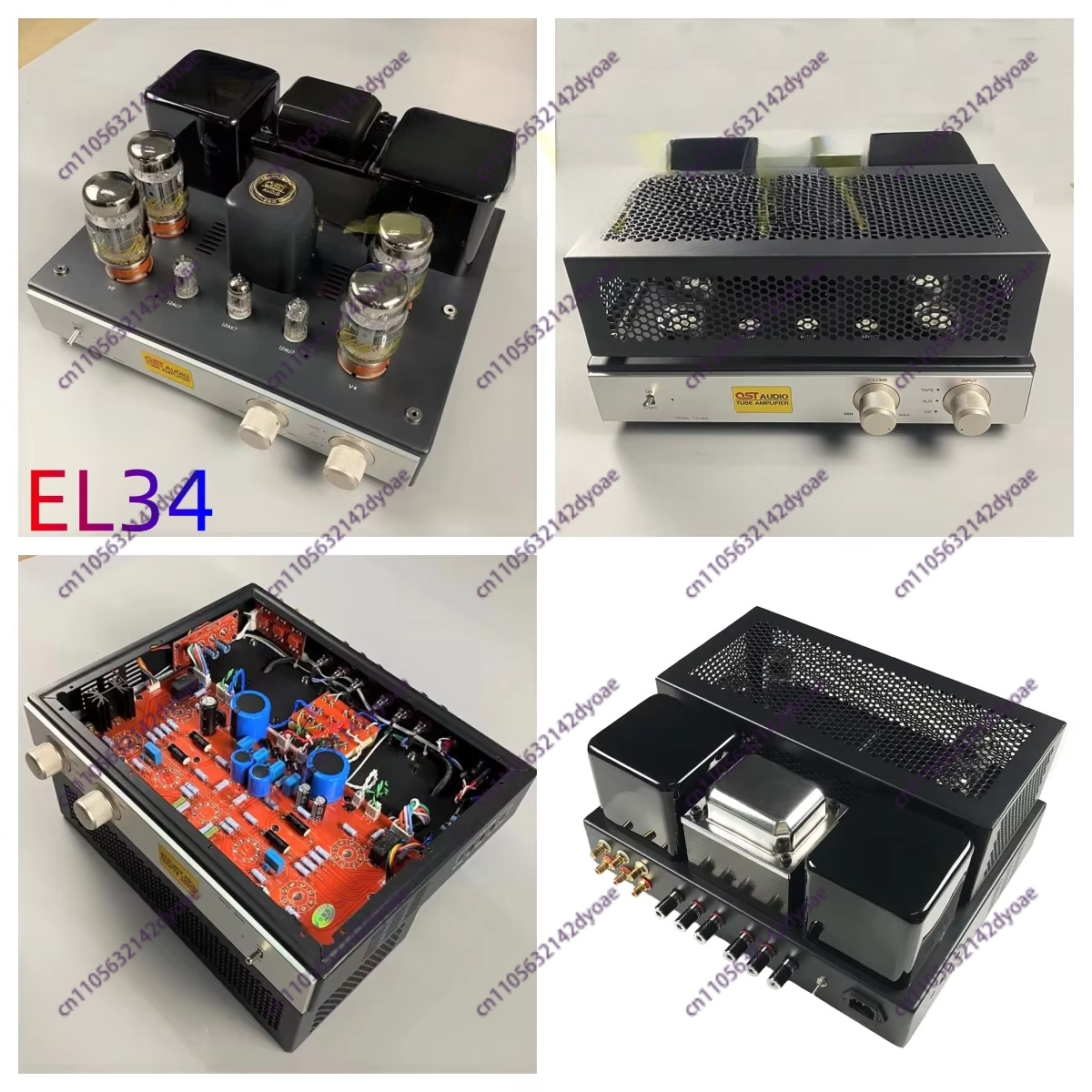 EL34 High Fidelity Electronic  - Tube Amplifier Kit Diy ulasan dan harga