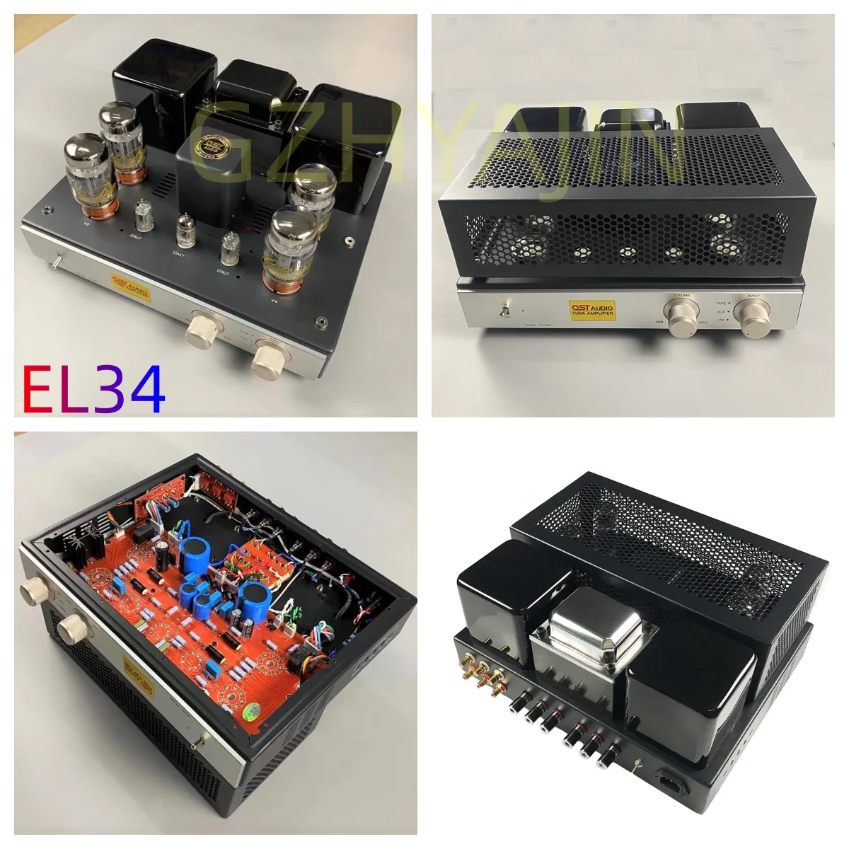 EL34 High Fidelity Electronic  - Tube Amplifier Kit Diy ulasan dan harga