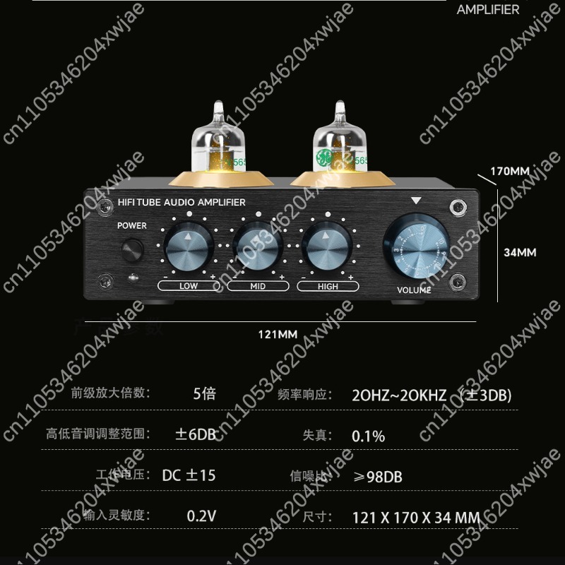 HiFi Vacuum Tube Preamp Preamp - Tube Preamp 12Ax7 Phono ulasan dan harga