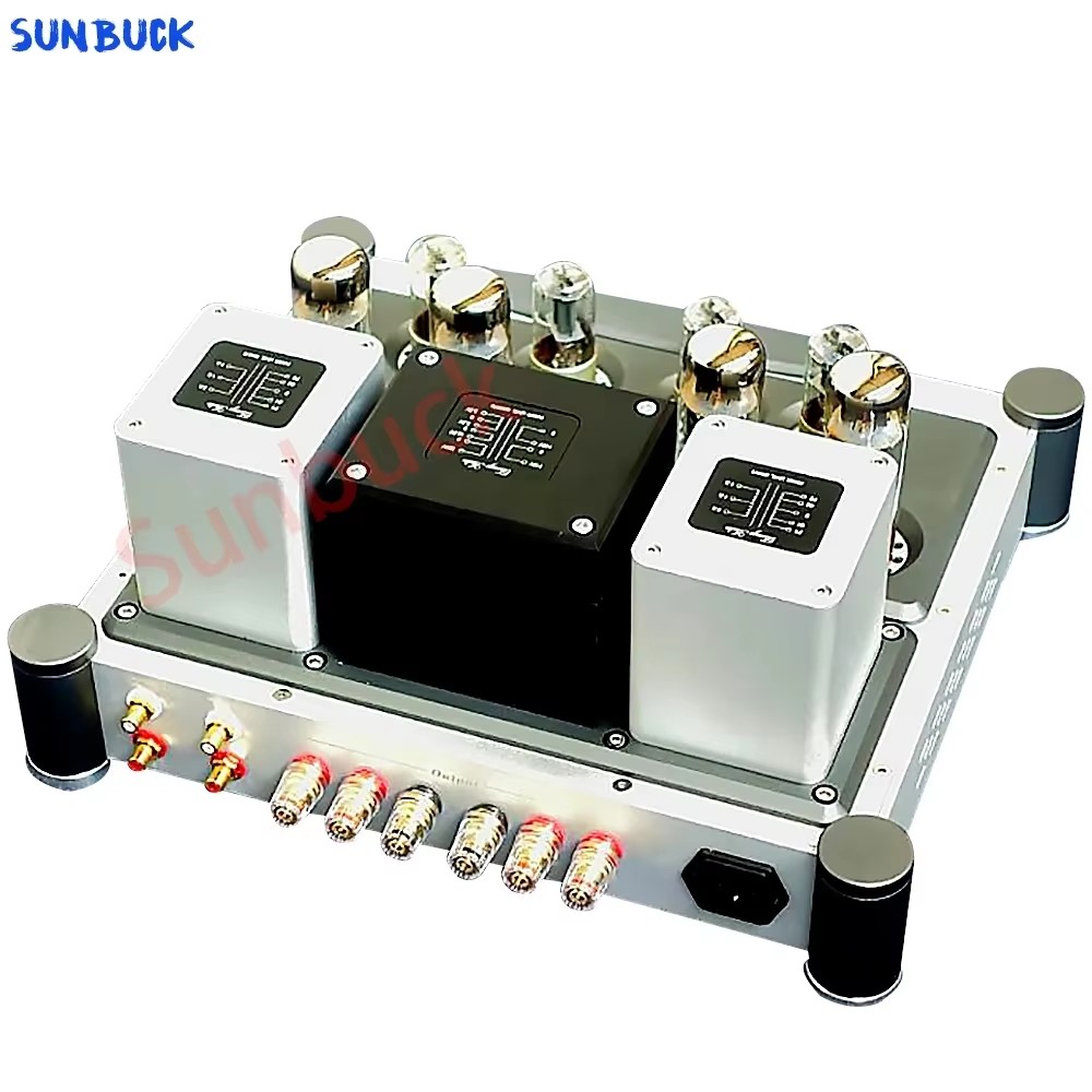 Sunbuck A40X2 6H8C 6SN7 push-p - El34 Tube Amplifier 40W ulasan dan harga