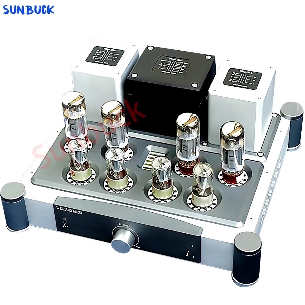 Sunbuck A40X2 6H8C 6SN7 push-p - El34 Tube Amplifier 40W ulasan dan harga