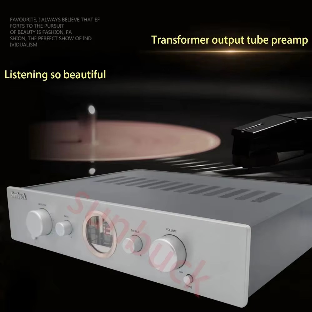Sunbuck Phono Preamplifier bal - Tube Preamp 12Ax7 Phono ulasan dan harga