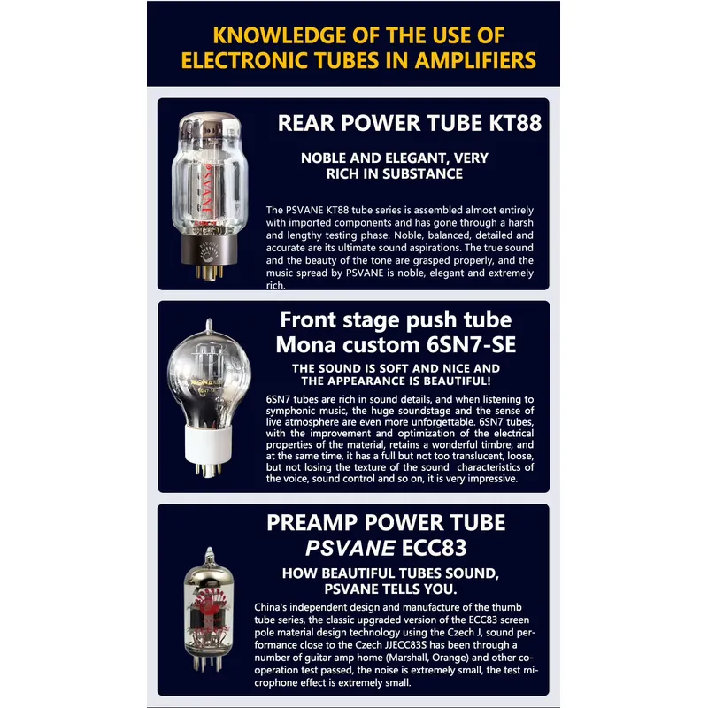 MONA High Power KT88 Push-Pull - Kt88 Tube Amplifier Push Pull ulasan dan harga