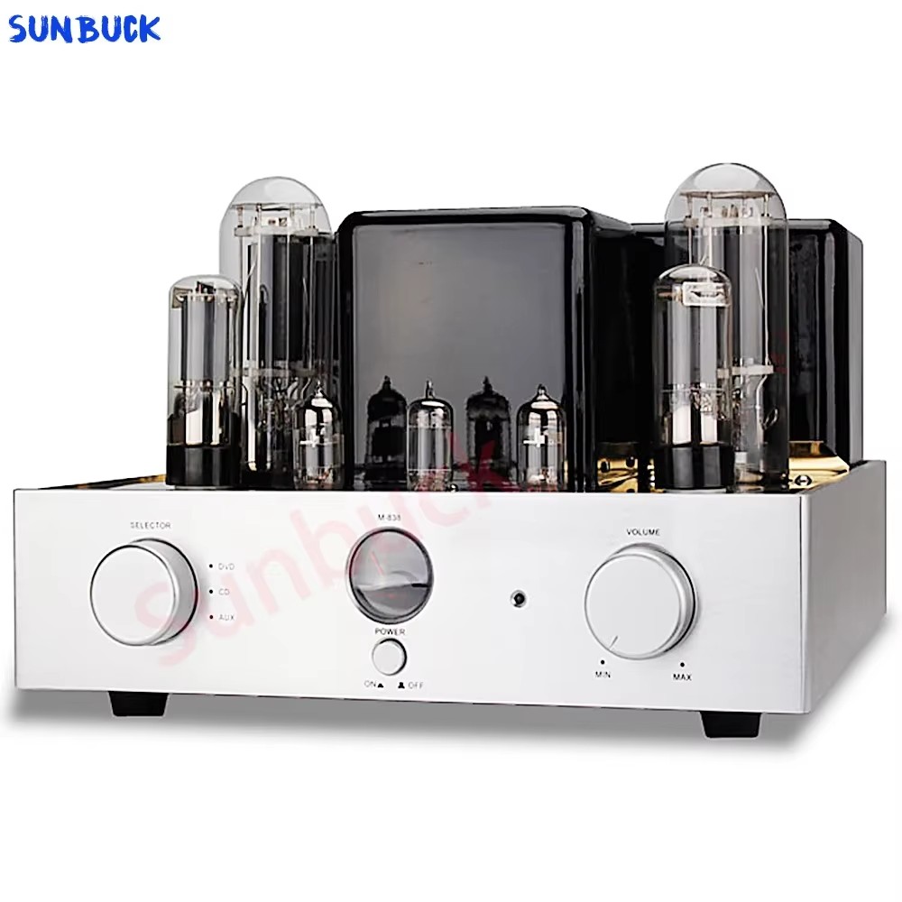 Sunbuck high power 22W+22W 2.0 - Class A Tube Amplifier 845 ulasan dan harga