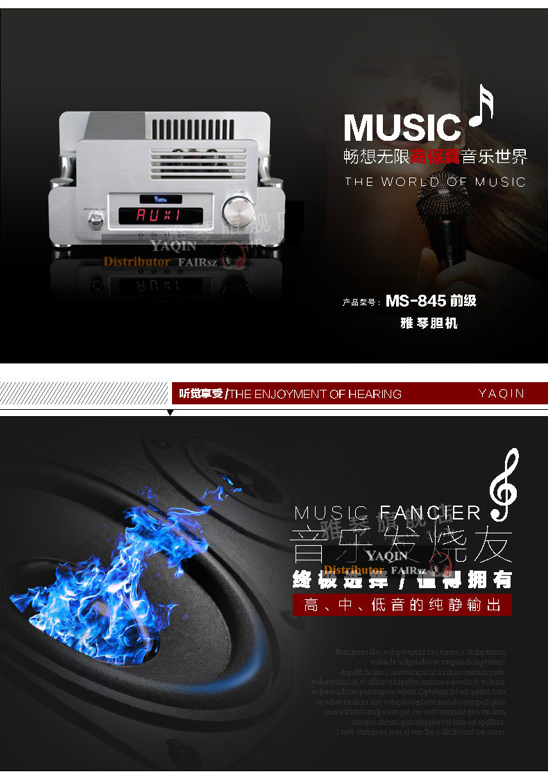YAQIN MS-845 Class A Vacuum Tu - Class A Tube Amplifier 845 ulasan dan harga