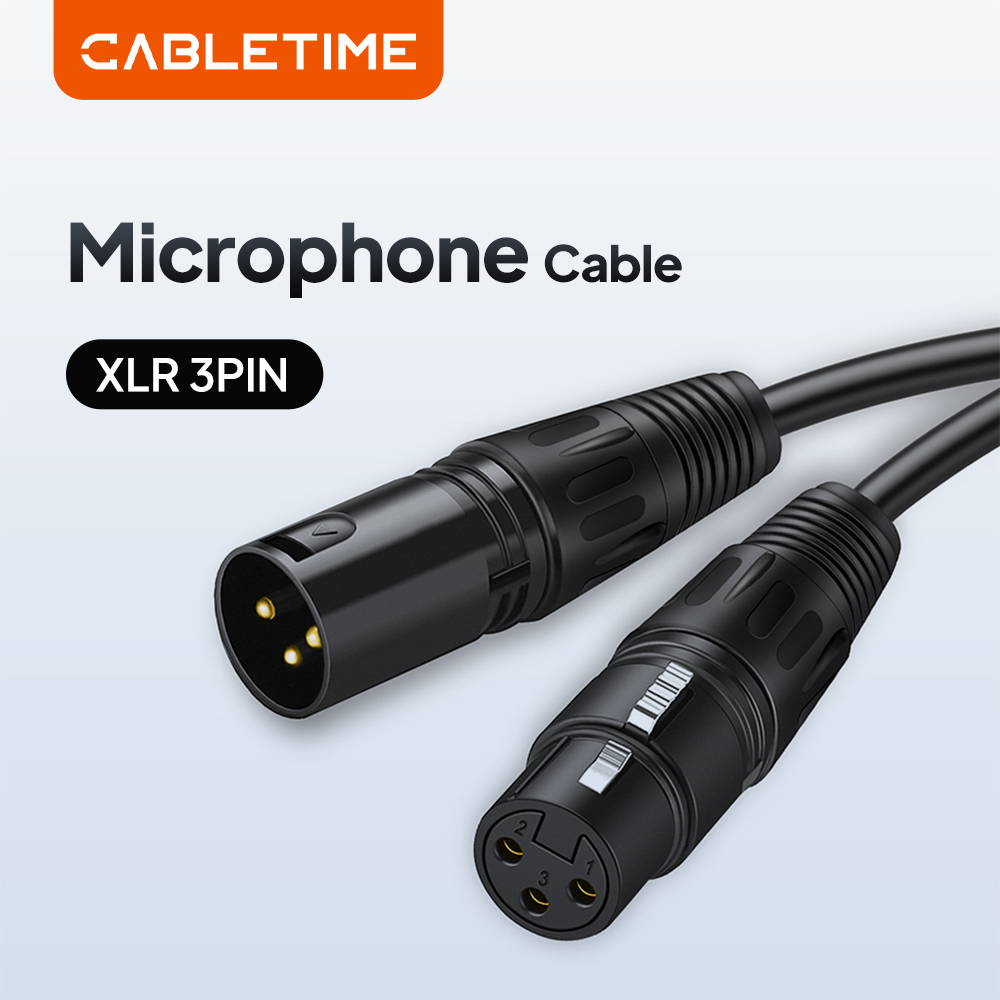 CABLETIME XLR Cable Microphone - Tube Headphone Amplifier Otl ulasan dan harga