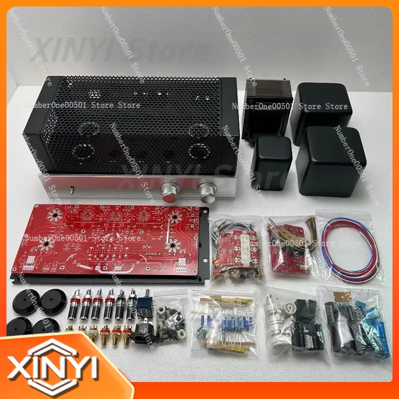 EL34 Push Pull Tube Amplifier  - Tube Amplifier Kit Diy ulasan dan harga