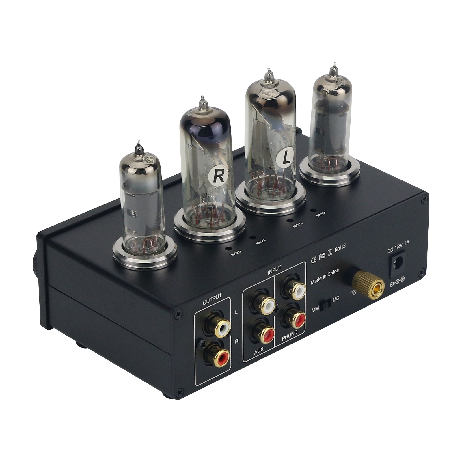 HiFiAMP T9 Preamplifier 2x6E2  - Tube Phono Stage Mm Mc ulasan dan harga