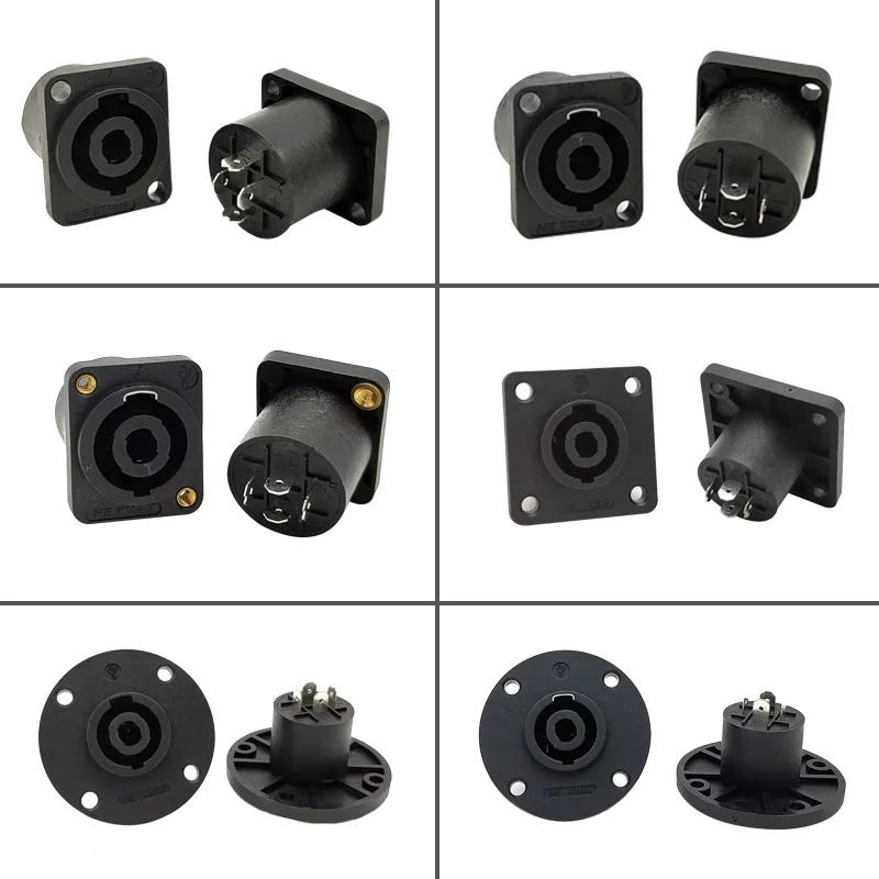 5/20PCS Speakon Connectors Typ - Tube Headphone Amplifier Otl ulasan dan harga