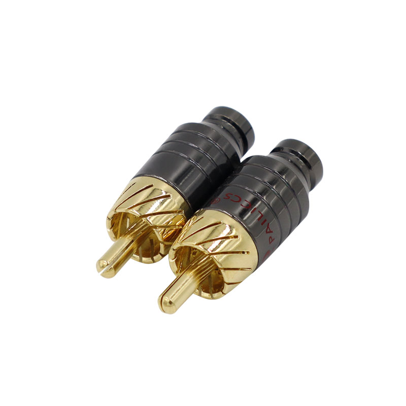 4Pcs Luxury Soldering RCA Plug - Tube Headphone Amplifier Otl ulasan dan harga